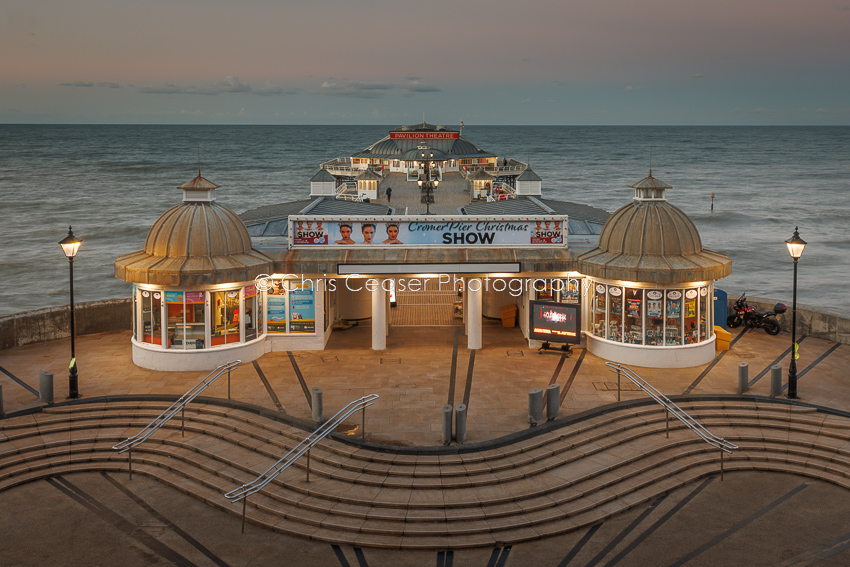 Cromer Pier, Dusk