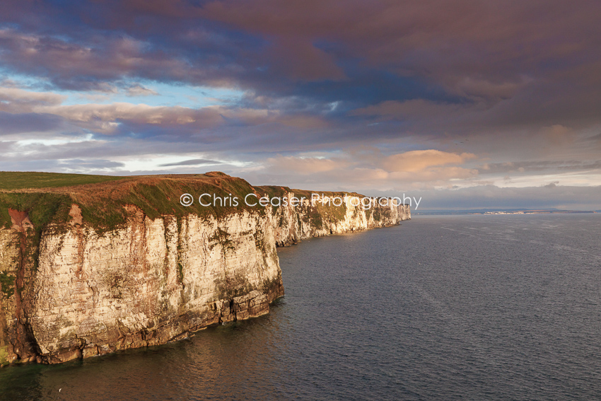 Towards Filey, Bempton Cliffs