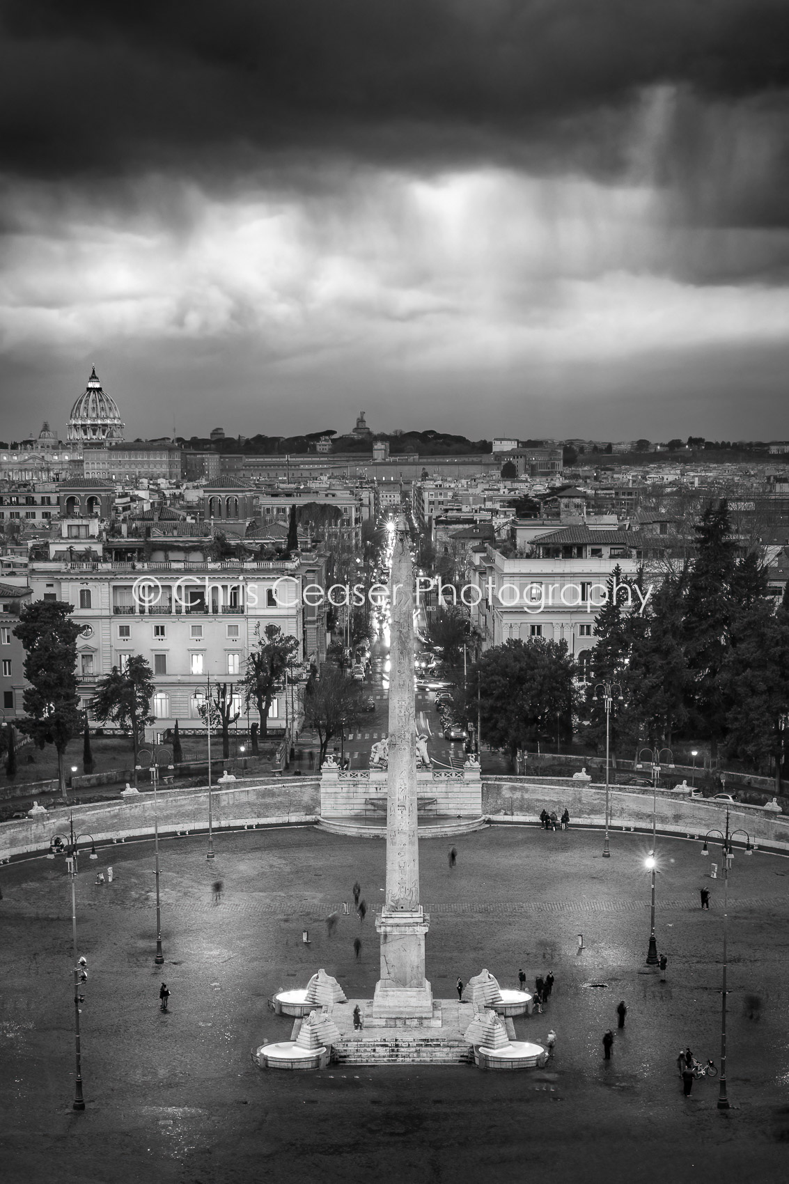 Cloudburst, Piazza Del Popolo